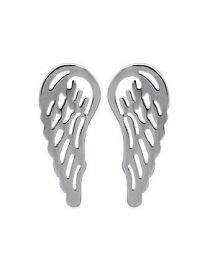 Boucles D'oreilles Acier ailes